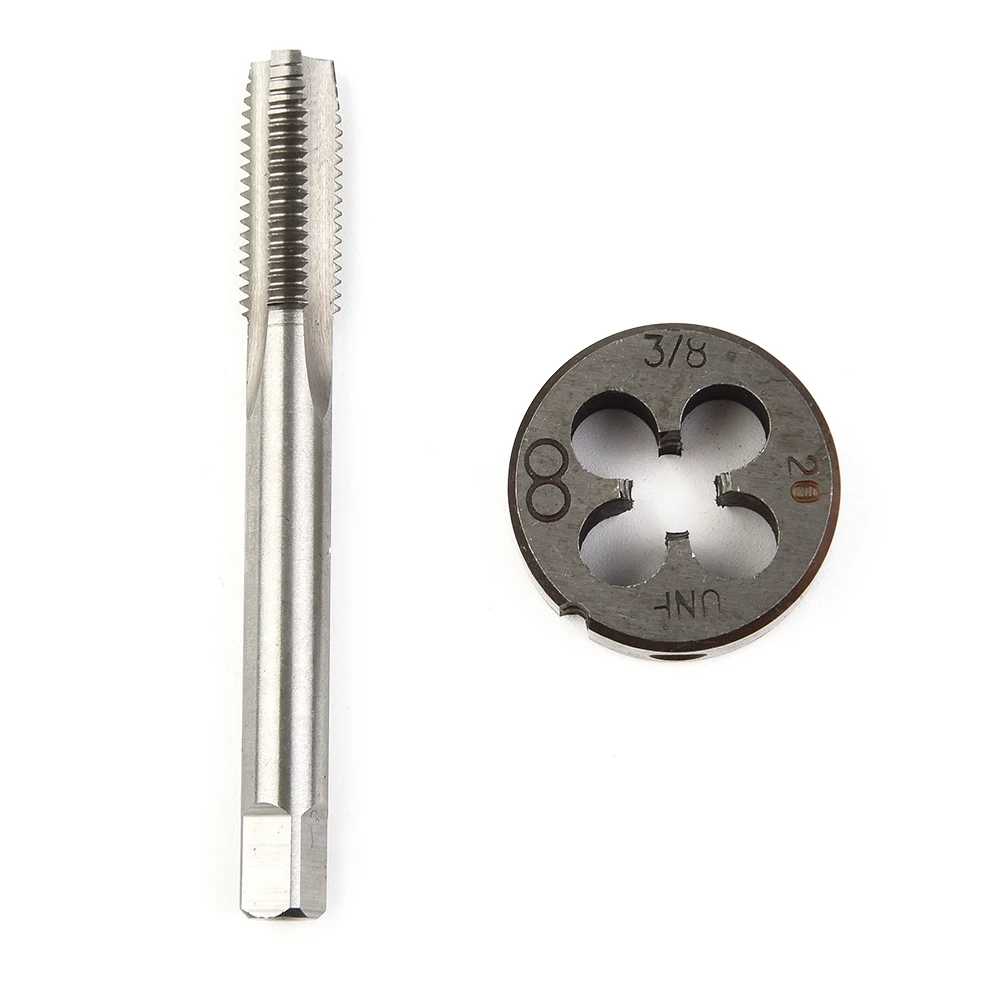 COPPIA HSS BSF 3/8-20 Macchina per flauto dritto Rubinetti Tap And Die Tap And Die 2 pezzi 3/8-20 BSF Standard Rubinetti per tubi Flauto Spedizione veloce