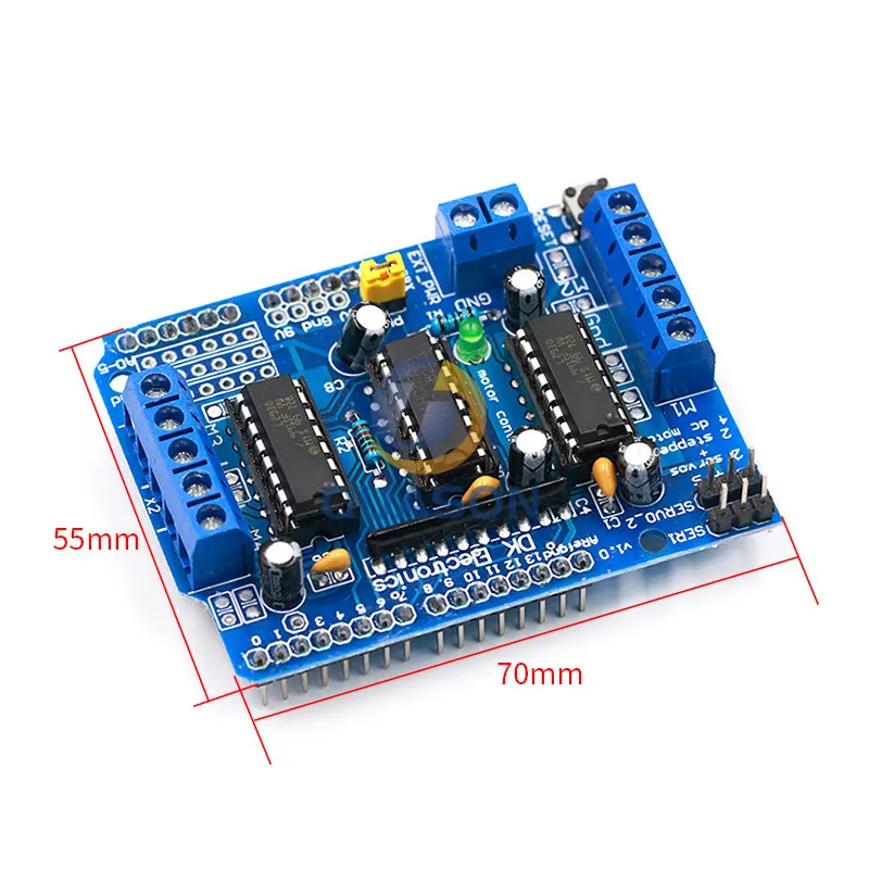L293D Kontrol Motor Perisai Motor Drive Expansion Board UNTUK Arduino Motor Perisai
