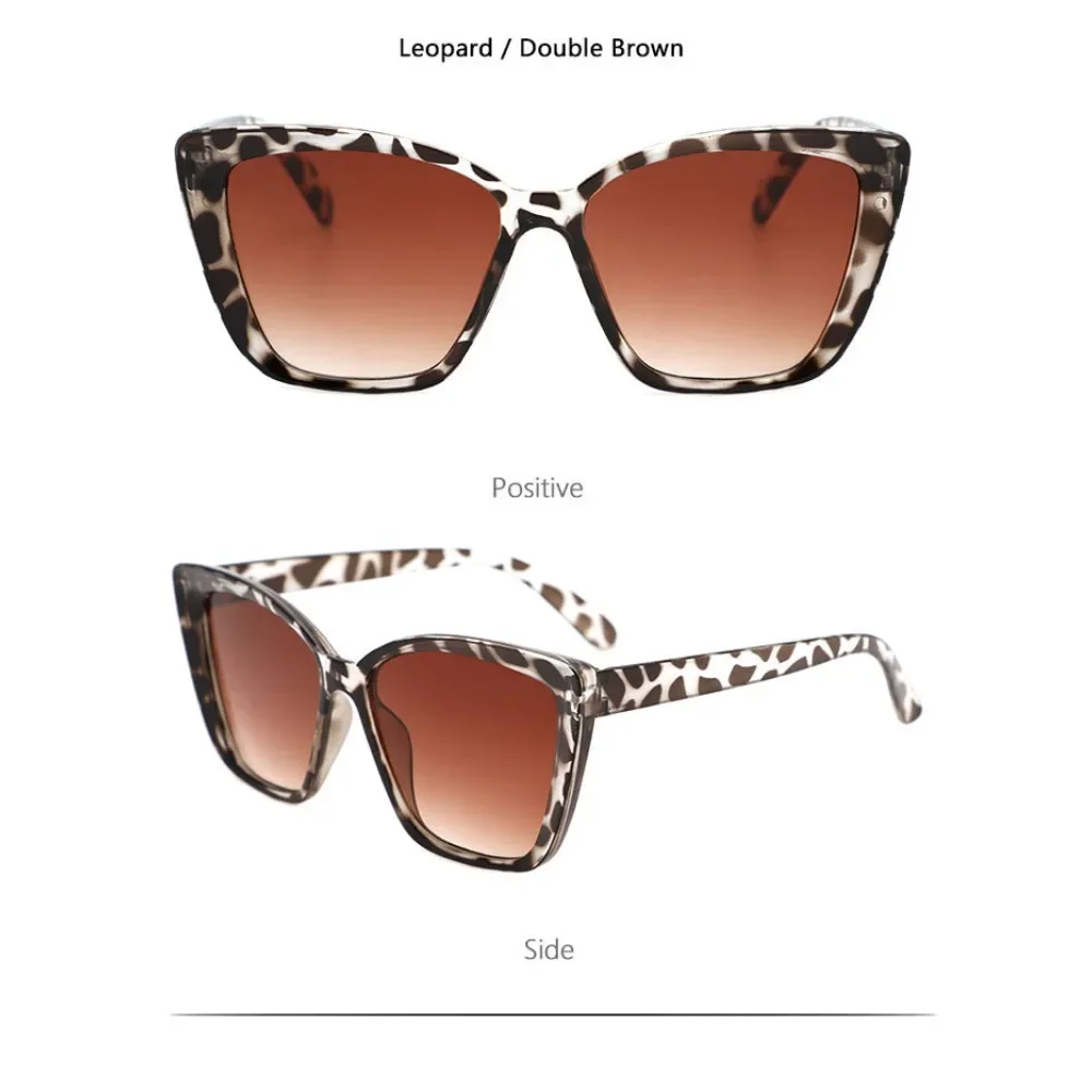 10 Pairs of Super Cost-effective Suits, Men's and Women's Large-frame Cat's Eye Sunglasses, Fashionable High-end Sunglasses Ins Pose Decorative Sunglasses, A Variety of Colors and Styles, Daily Versatile Sunglasses, Suitable for Parties and Parties