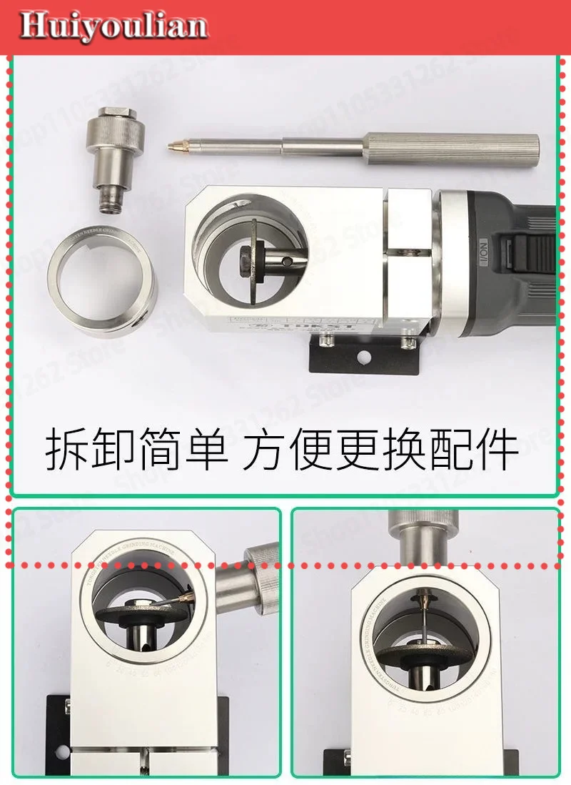 TDKST-R10011B Electrode Sharpener Grinder Welding Needle Point Grinding Machine