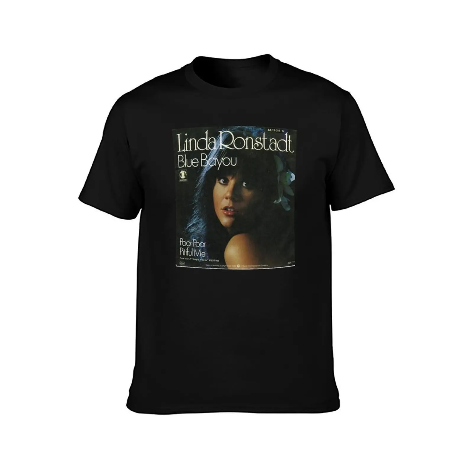 T-shirt graphique Linda Ronstadt Blue Bayou pour hommes, figurines d'anime, vêtements Kawaii, grande taille, médicaments vierges, t-shirts drôles