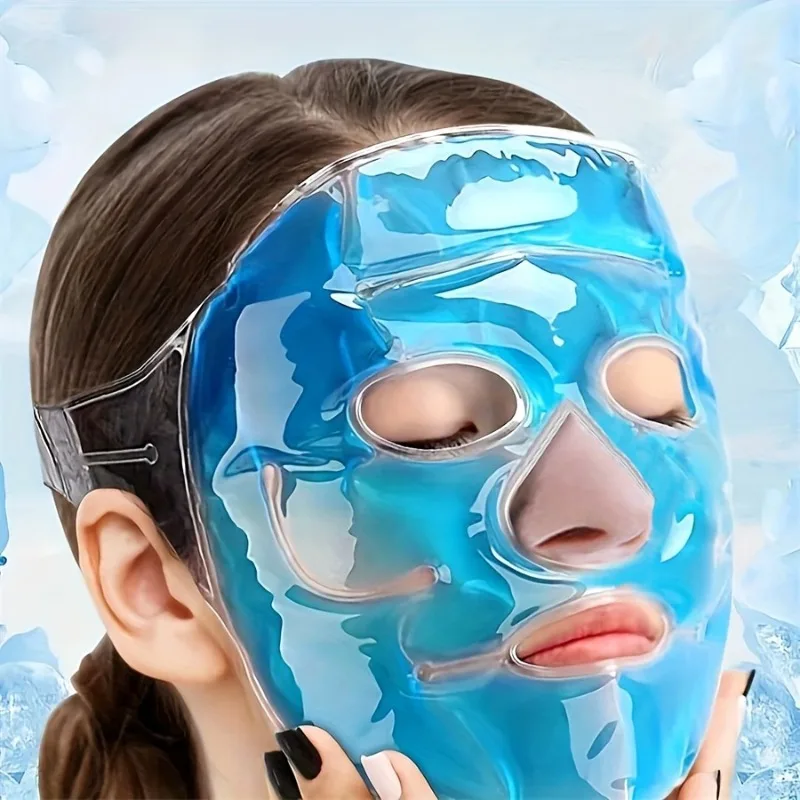 

Reusable Gel Face Masks Pack Hot & Cold Compress Facial for Skin Care Stress Relief Sleep Aid Home Relaxation Beauty Tool
