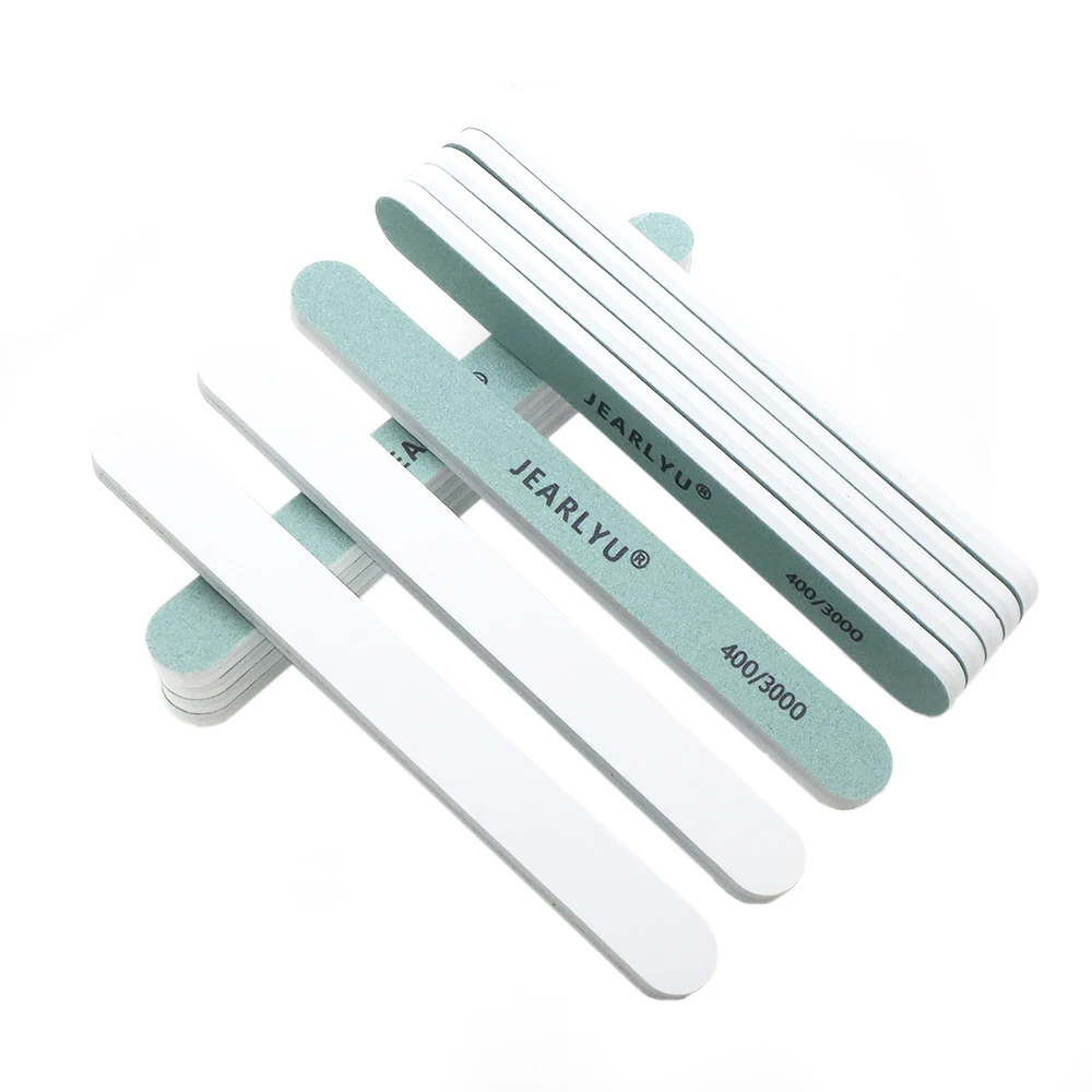 3/5/10pcs Polishing Nail File For Manicure Pedicure 400/3000 Griting Nail Buffer Files Professional Art Nails Accessories Tools