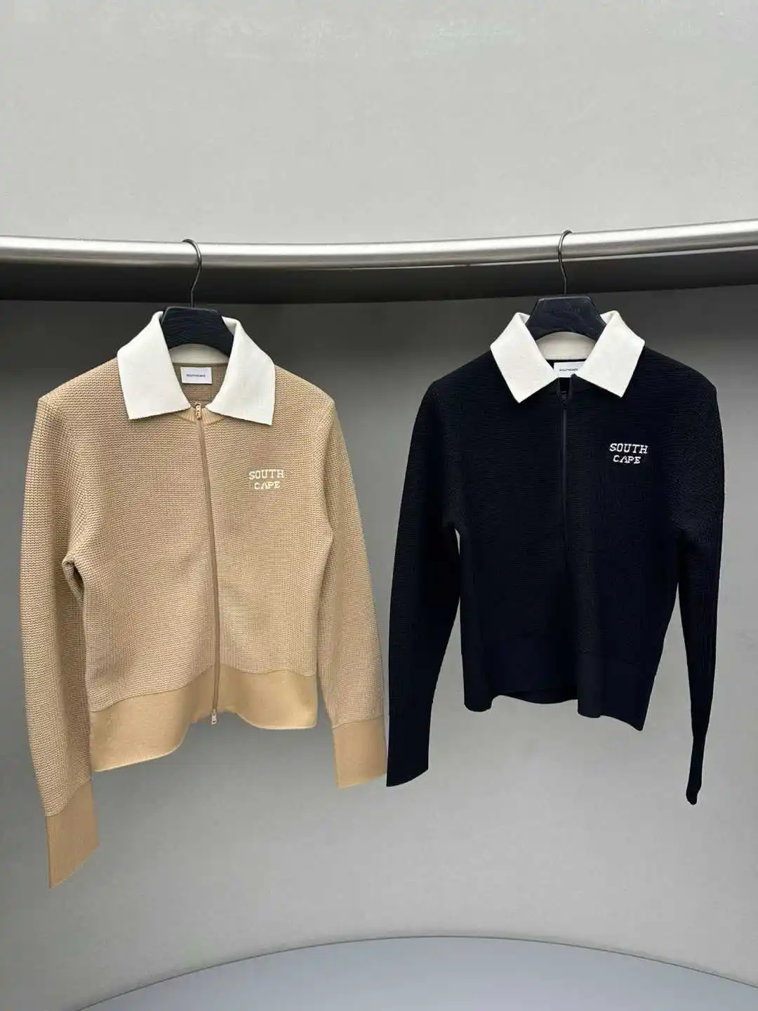 ملابس الجولف النسائية: سترة صوفية متماسكة جديدة للخريف/الشتاء دافئة، خفيفة الوزن، مرنة، متعددة الاستخدامات