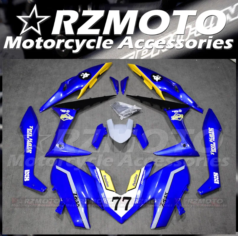 Nuevo Kit de carenados de motocicleta ABS apto para YAMAHA t-max 560 2019 2020 2021 19 20 21 conjunto de carrocería personalizado azul amarillo