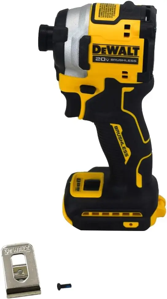 DeWalt ATOMIC 20V MAX Brushless Cordless Compact 0.25-Inch Impact Driver Tool with Variable 3-Speed Trigger (Black and Yellow)