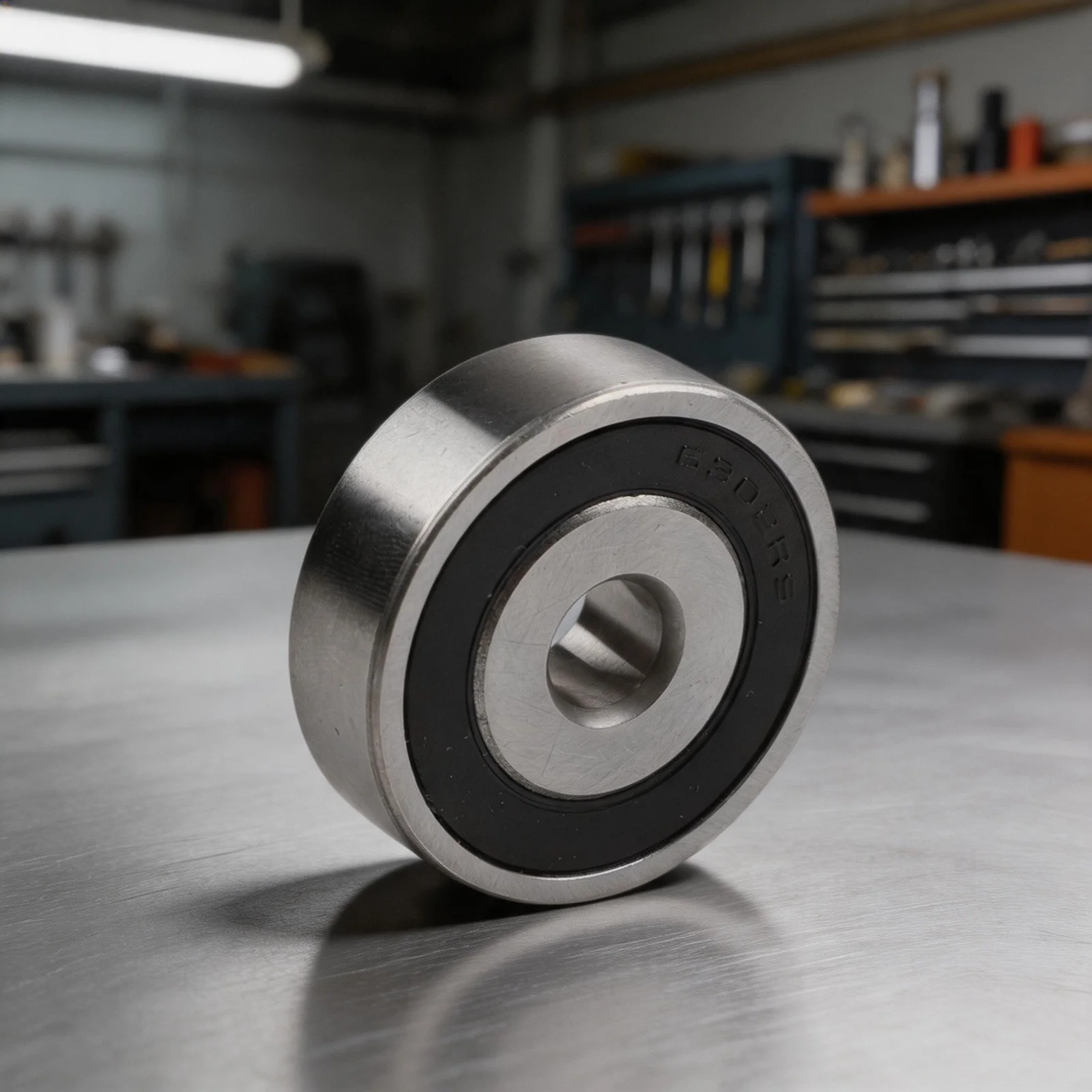 Ball Bearing 6302 10x10.2x42x13mm 2RS Sealed Deep Groove Type Bearing Steel for Devices and Laboratory Instruments