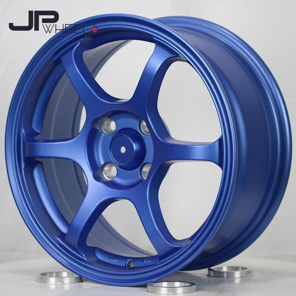 JPwheels Factory Customized 4x100 8x114.3 Casting Wheels TE37 15 Inch Car Rims Passenger Car Wheels #M3769