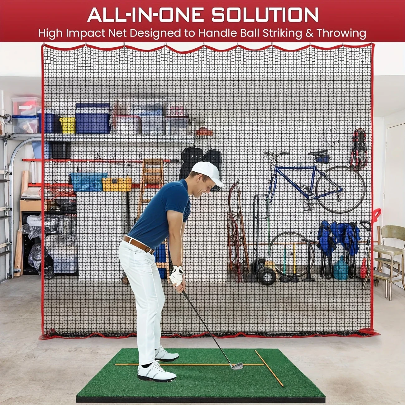 10x10 Ft Golf Practice Net 3