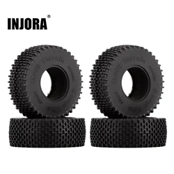 INJORA Comp Pins Multi Terrains 1.0 Wheel Tires 55*20mm for 1/18 1/24 RC Car Axial SCX24 TRX4M AX24 Upgrade (T1013)