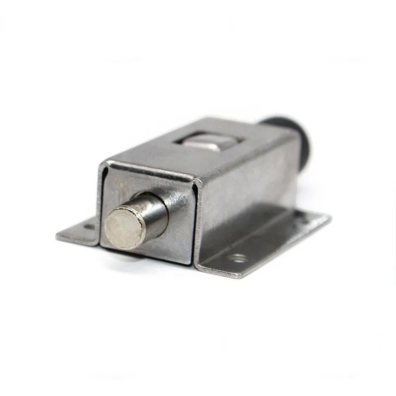 DK611 stainless steel door and window latch buckle industrial equipment chassis concealed cabinet door button spring latch