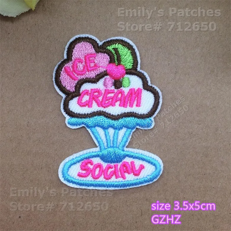 2022 New Arrival 10 Pcs Kindergarten Series Embroidered Cartoon Patch Kids' Iron On Motif Applique Fabric Cloth Accessory Link 1