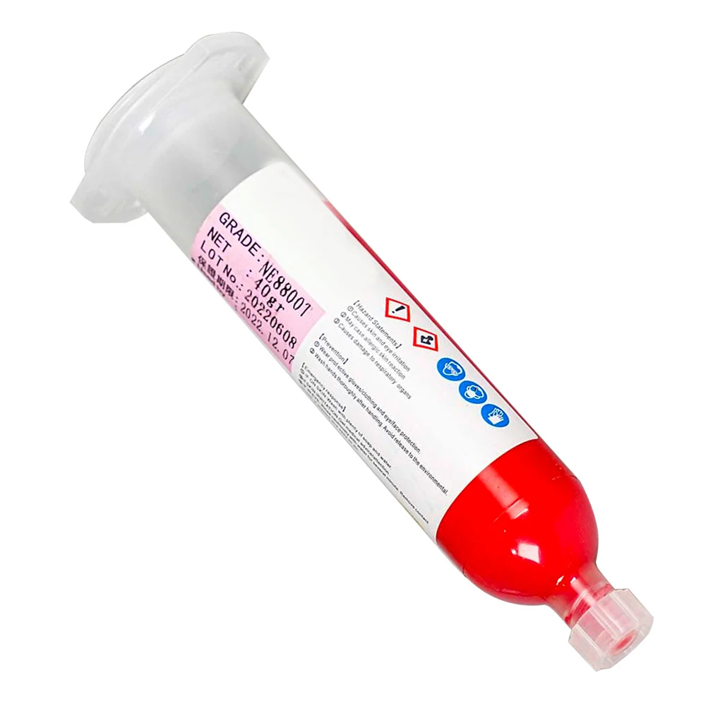 에폭시 수지 접착제 PCB 리플로우 마스킹 BGA 칩 저항기 커패시터 IC 칩, SMT SMD 용접 페이스트 수리, 30ml 접착제, 1 개
