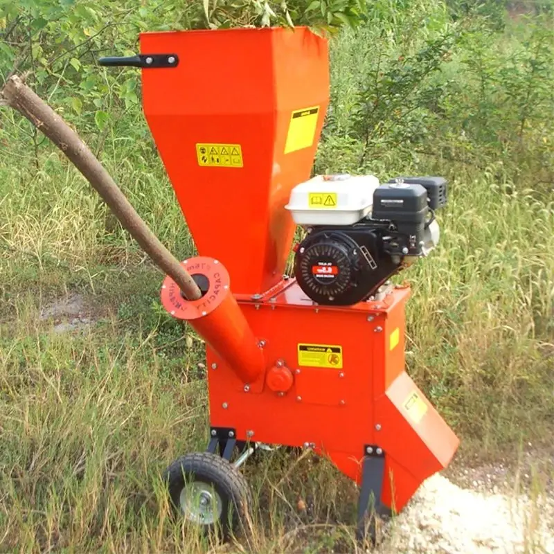

Индивидуальный мощный электрический измельчитель древесины, 2 лезвия, аварийный переключатель, эффективный 5-дюймовый измельчитель ветвей