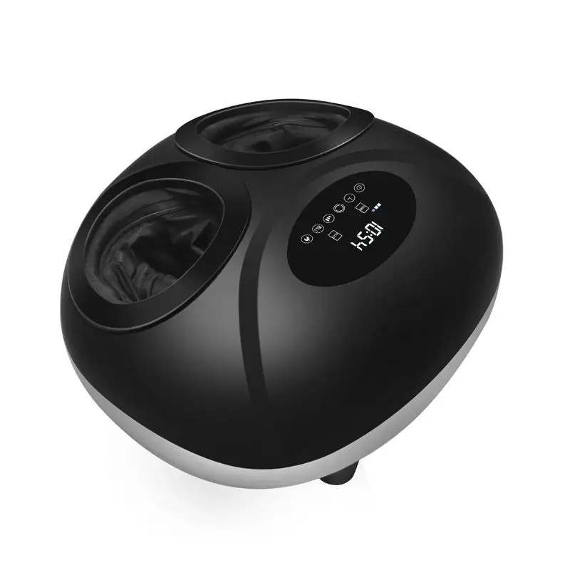 مدلك شياتسو للقدم مع EMS وضغط الهواء - الاهتزاز الكهربائي والعلاج الحراري، تصميم الأسطوانة اليابانية لاسترخاء القدم بالكامل)