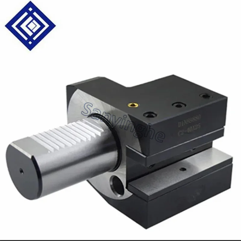 Suporte de ferramenta axial esquerda vdi C2-20/25/30/40/50/60 suporte de ferramenta de torneamento composto de fresagem din69880 para máquina cnc