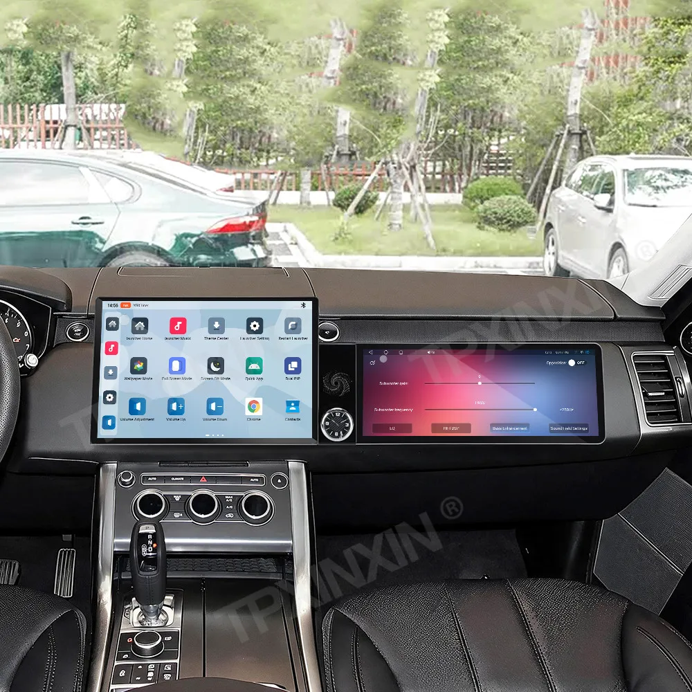 Different Type Dual Screen Car Radio For Range Land Rover Sport 2016-2017 Car Multimedia Video Player GPS Navigation Carplay