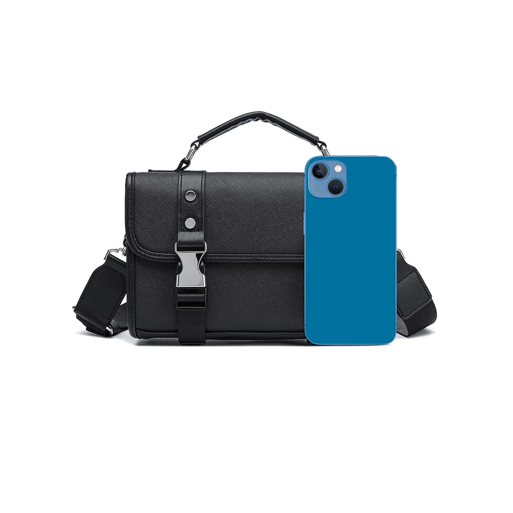 جديد حقيبة رجالية عصرية سعة كبيرة ساعي البريد حقائب اليد حبال حقيبة ساعي غطاء الوجه واحد الكتف حقائب كروسبودي الحقائب #6