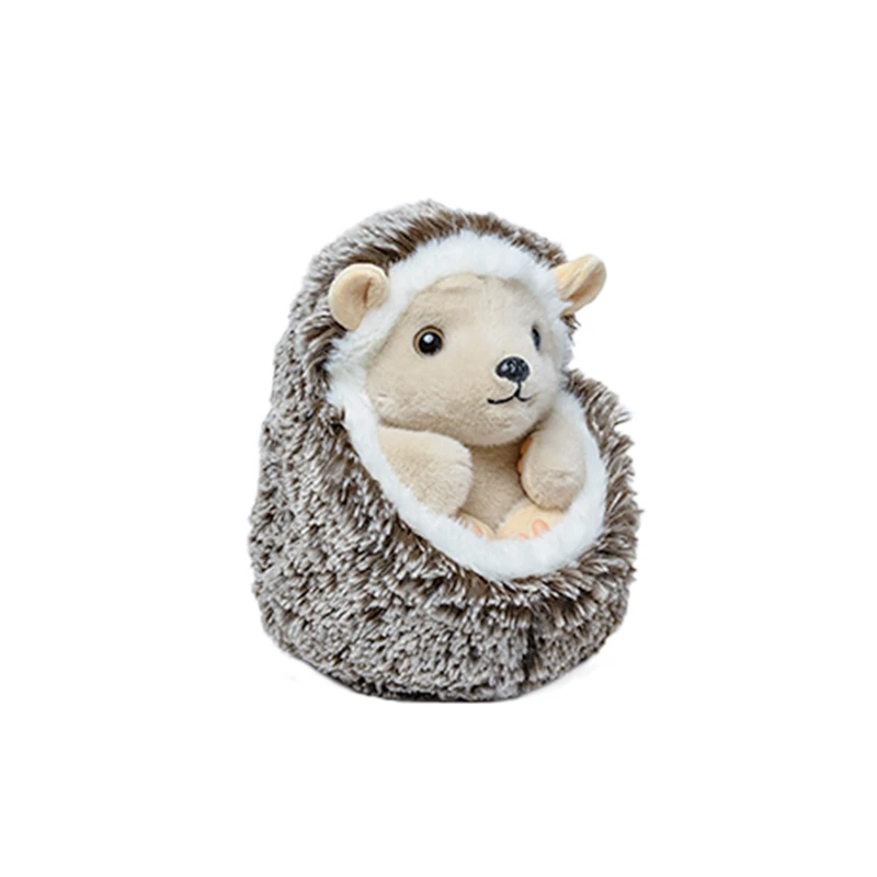 10/20/25cm Niedlicher Igel-Plüsch, weiche, kuschelige Igel-Kuschelkissen, lebensechte Igel-Anhängerpuppe, schöne Desktop-Tier-Taschen-Deko