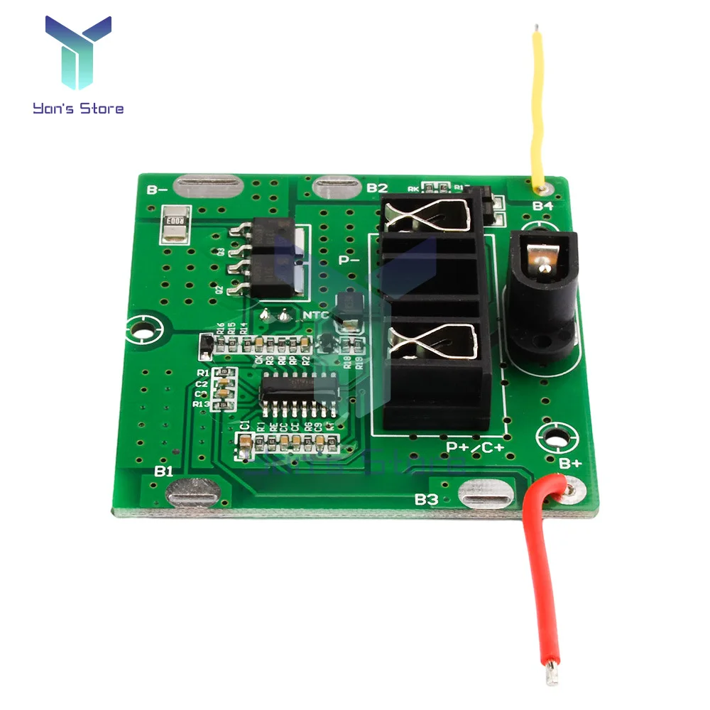 1PC 5S 21V 12A Li-Ion Lithium Battery Charging Protection Board Module Pack Circuit Board Module For Power Tools -40℃-85℃