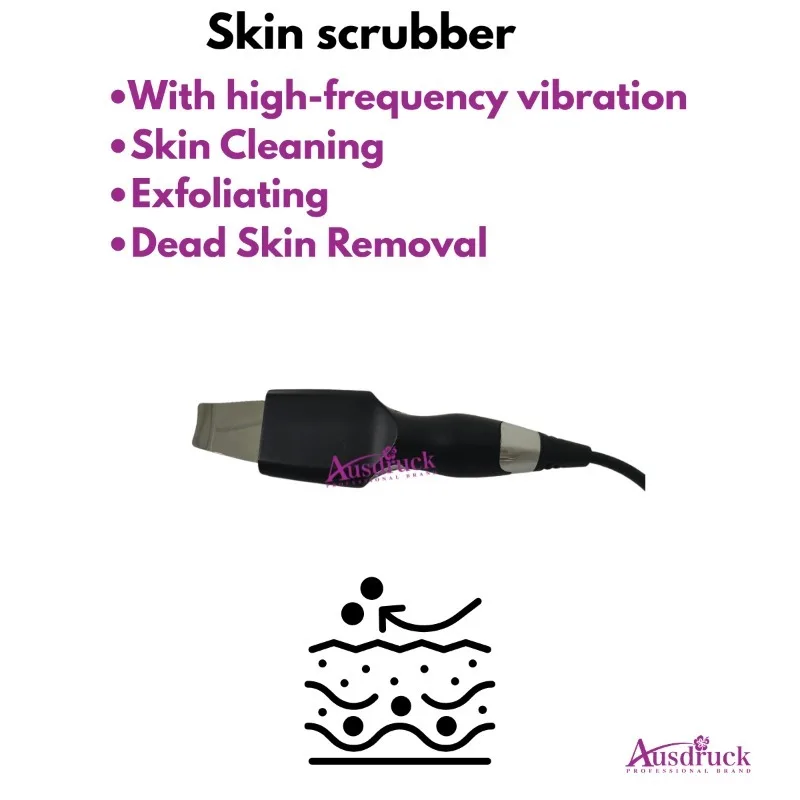 جهاز تجميل الوجه هيدرا اللوازم الطبية مع فروة الرأس EP Spray RF ومنظف بالموجات فوق الصوتية لرفع وتبييض البشرة #6