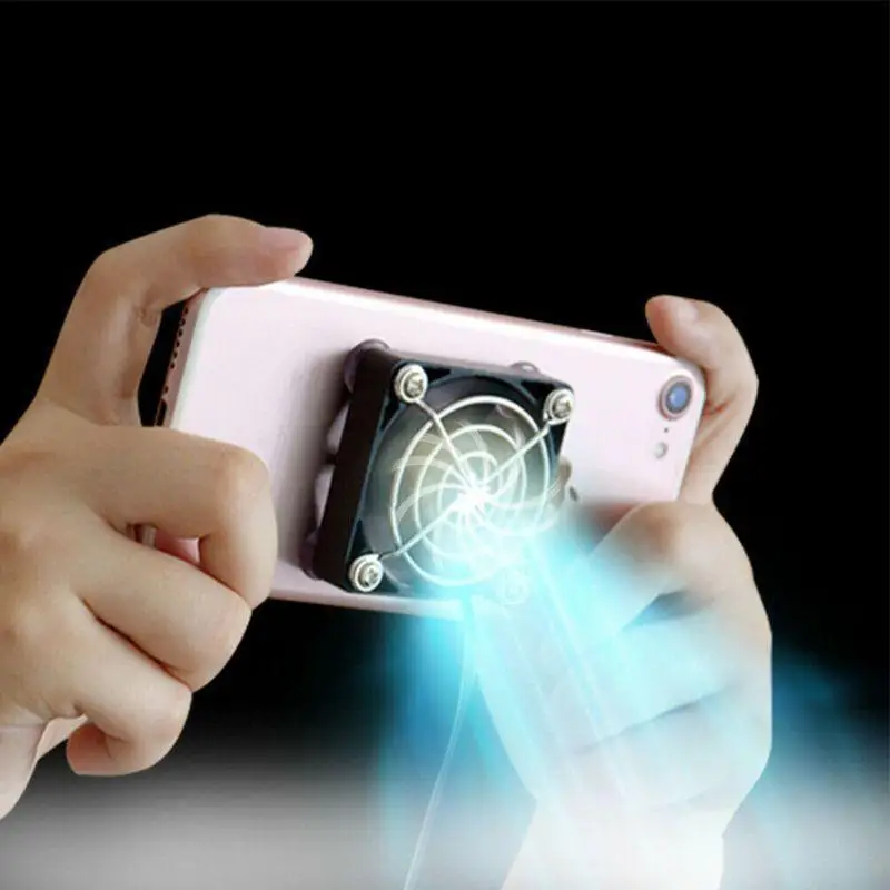 E1PF Universal Portable Cooler USB Cooling Pad Cooler Fan Gamepad Game Gaming Mute Radiator Fan