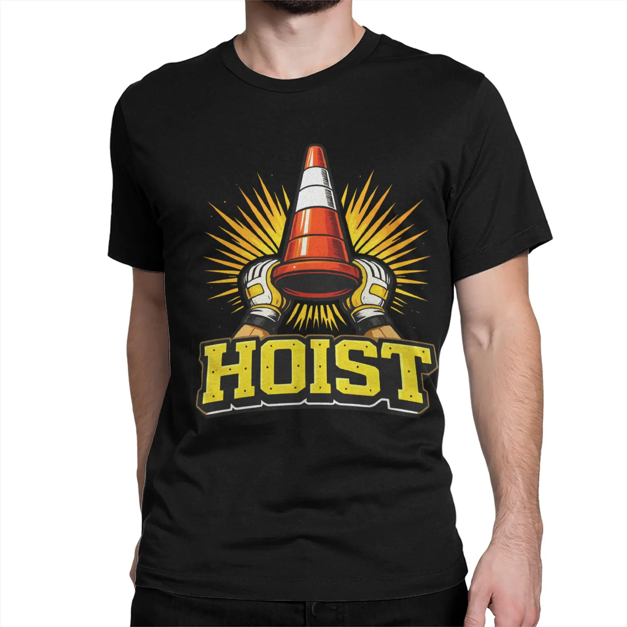 Hoist The Cone Men Women's T Shirt  Funny Tees Short Sleeve O Neck T-Shirts Cotton Printing Clothes