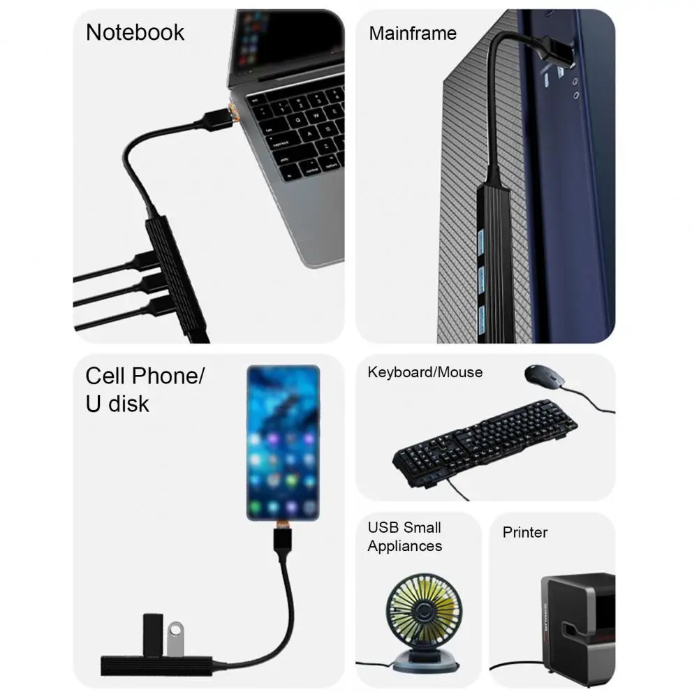 Docking Station with Usb Ports Hub Adapter High-speed 4-in-1 Usb/type-c Hub Multifunctional Docking Station for Laptop