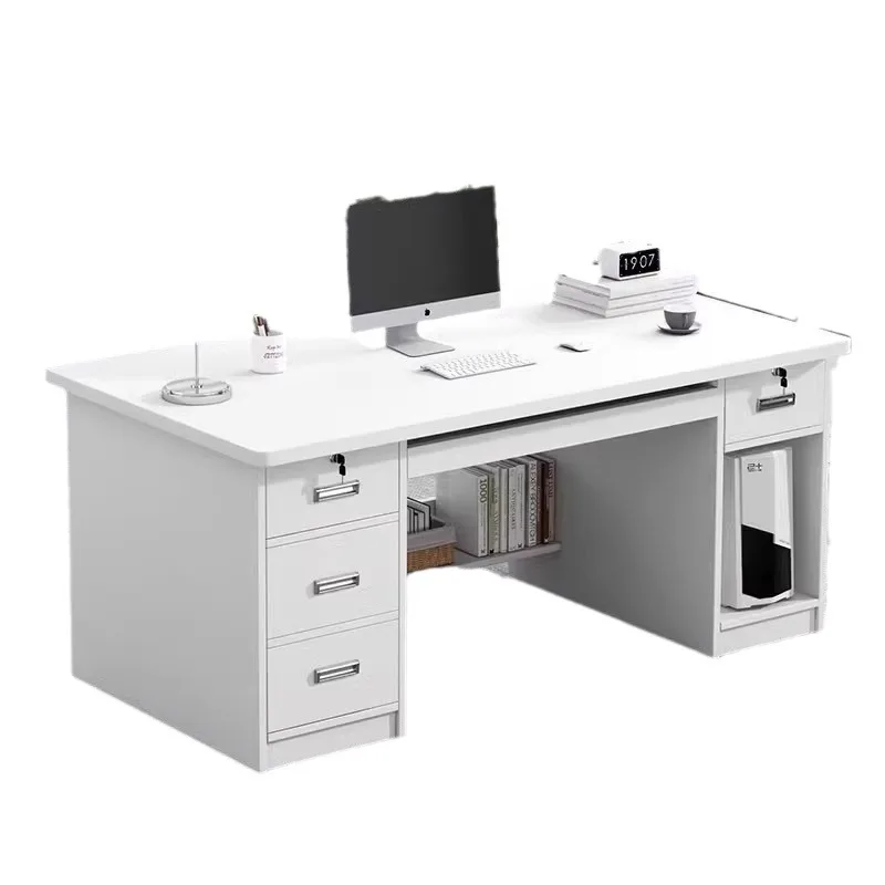 

Desk Staff Modern Simple Home Computer Office Desktop with Host Bedroom Desk