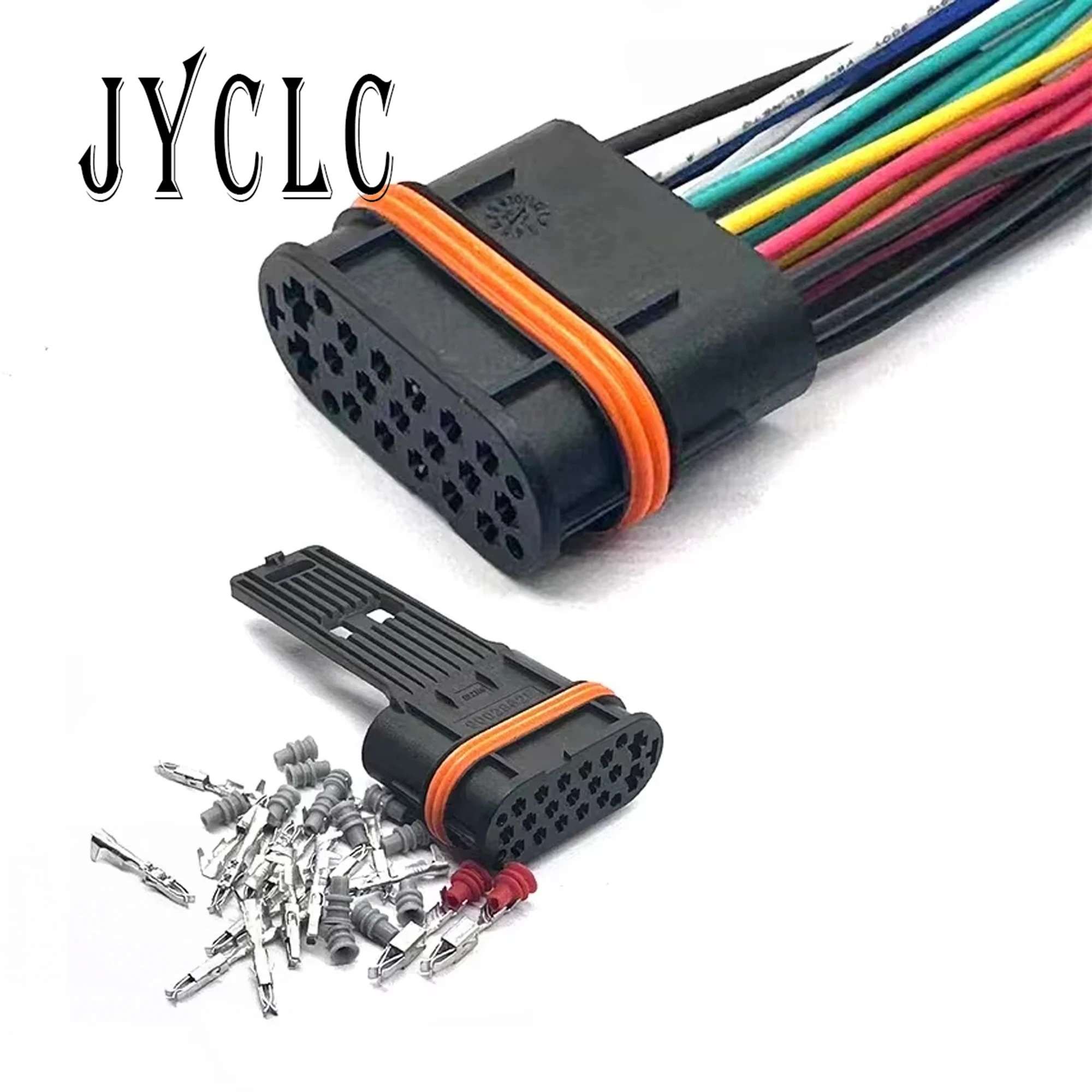 1 Set 18 Pin Automotive Waterproof Electrical Harness Connector Female Electric Plug Cable Socket For Car Wire 9002862E