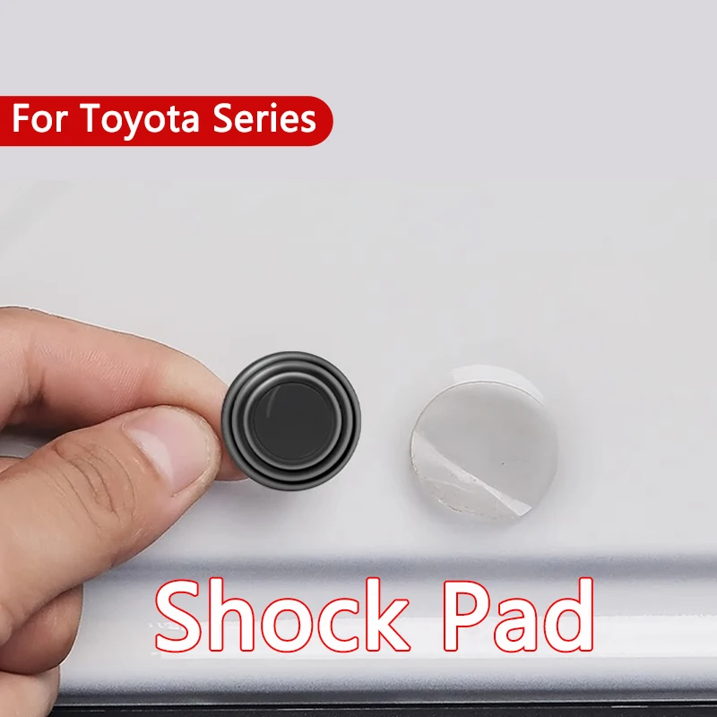 Car Door Shock Silent Silicone Gasket Shock-absorbing Trim Fit For Toyota All Series RAV4 Highlander Corolla Camry Harrier Venza