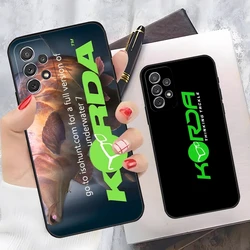 Korda Fishing Tackle Phone Case for Samsung Galaxy A33 A31  A50 A32 S23 S24 Ultra S21 S22 S20 M54 Back Cover