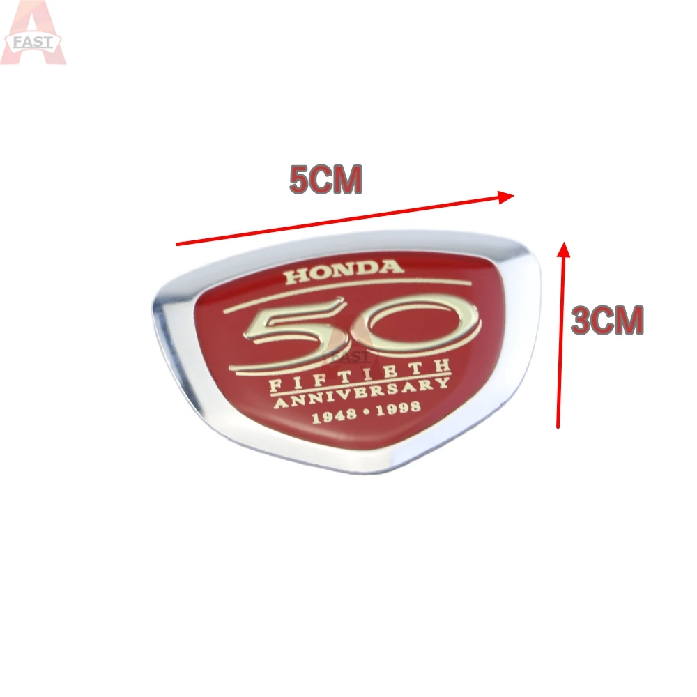 Suitable for Honda DIO af24 af38 af52 Julio af52E AF24E Tortoise Motorcycle Shell Body Fairing 50th Anniversary Label Logo Decal