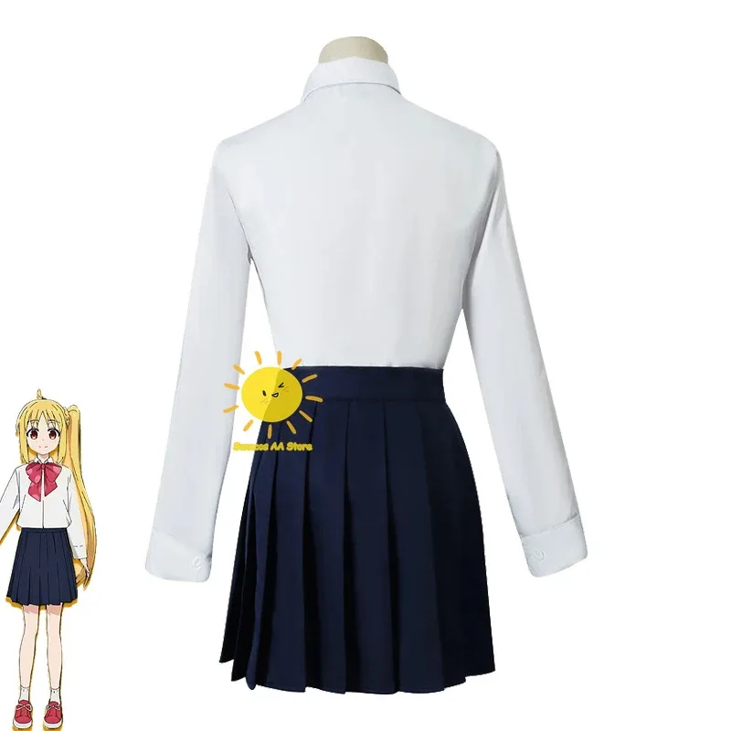 2025 11 أزياء أنيمي Bocchi The Rock التأثيرية Ijichi Nijika موحدة شعر مستعار لحفلات الهالوين كرنفال كوس وومي