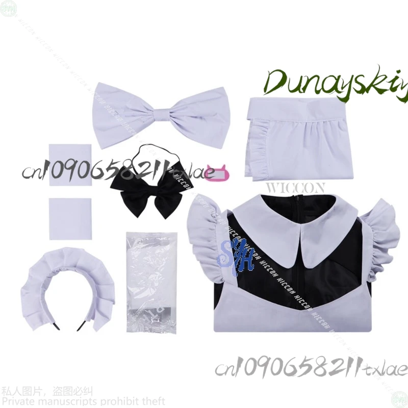 أرنب هول لعبة مشروع Sekai Mikuuu تأثيري Kawaii Jirai Kei الفتيات أنيمي زي اليابانية خادمة فستان جميل لوليتا هالوين #4