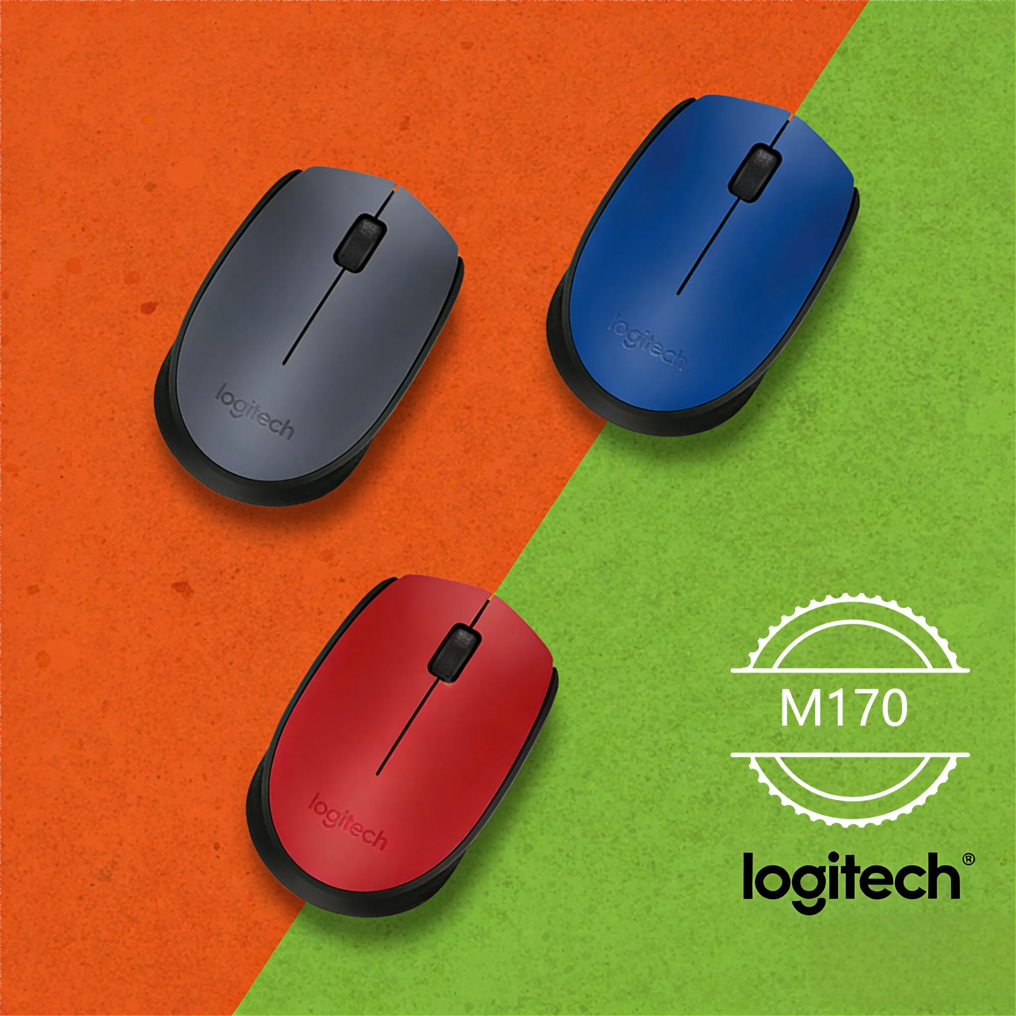 

Logitech M170 /M185 /220 /M221 /M280 Wireless Mouse 2.4G USB Receiver 10m Range Plug and Play