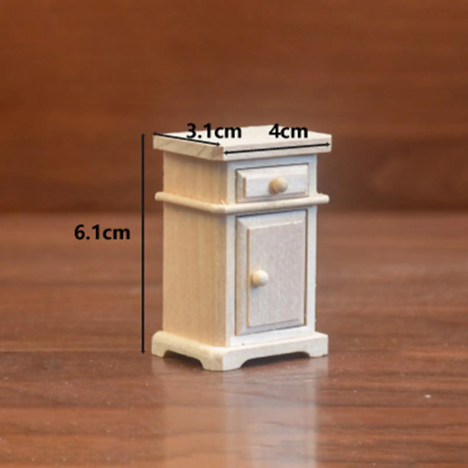 1:12 Dollhouse Bedside Table Simulation Dollhosue Bedside Table Dollhouse Night