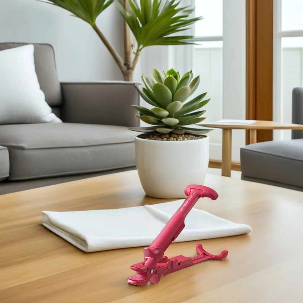 

Kitchen Anti-Scald Clip Dual Head Heat Resistant Silicone Bowl Plate Holder For Hot Pans Dishes Steamers Oven Microwave