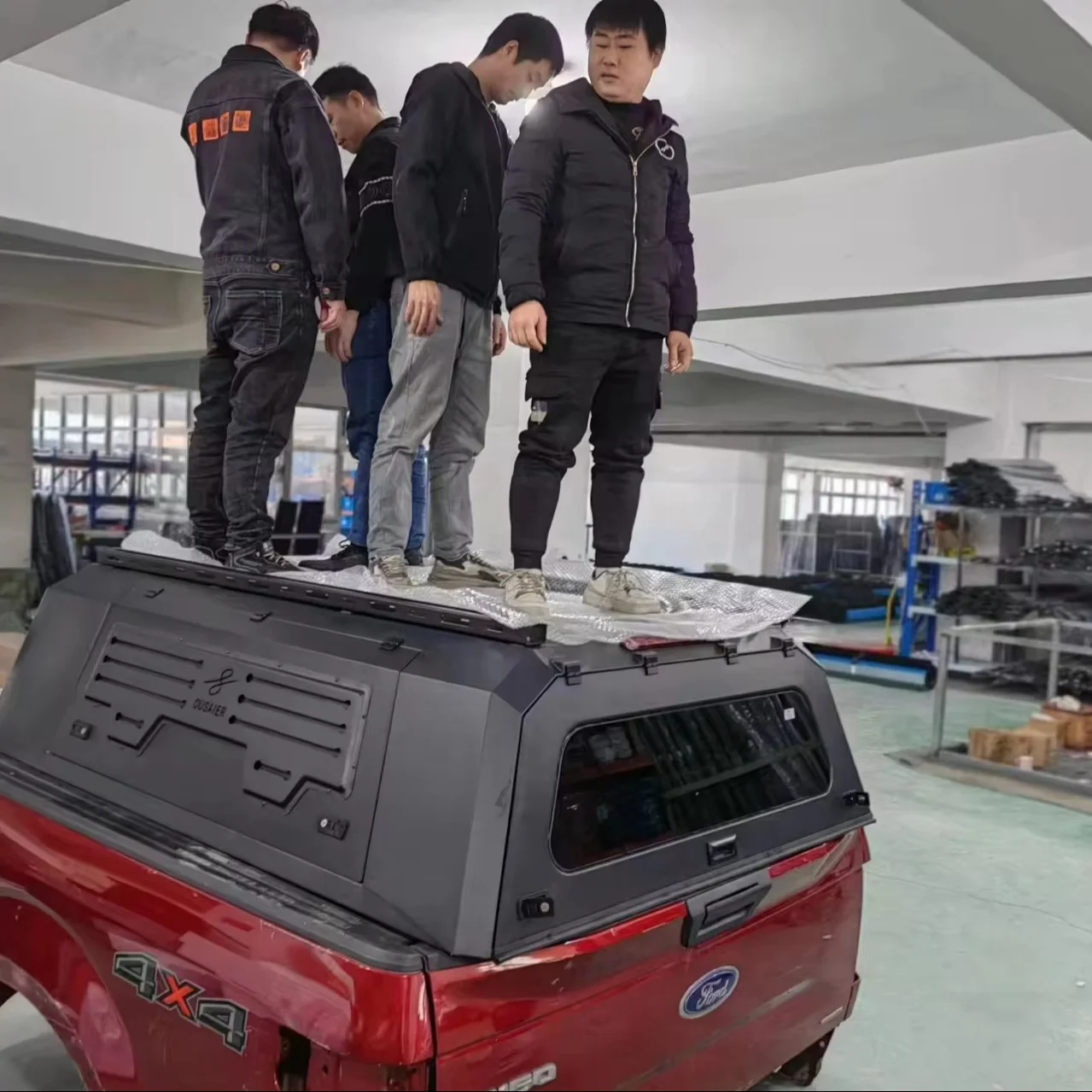 

4x4 палатка на крыше пикапа с твердым корпусом из алюминия Ute Truck Pickup Canopy для Great Wall Poer Wingle5