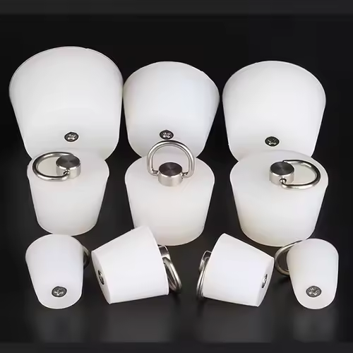 Conical Silicone Plugs With D Ring Waterproof Sealing Cover High Temp Hole Stopper For Bottle/Fish Tank/Barrel - Image 5