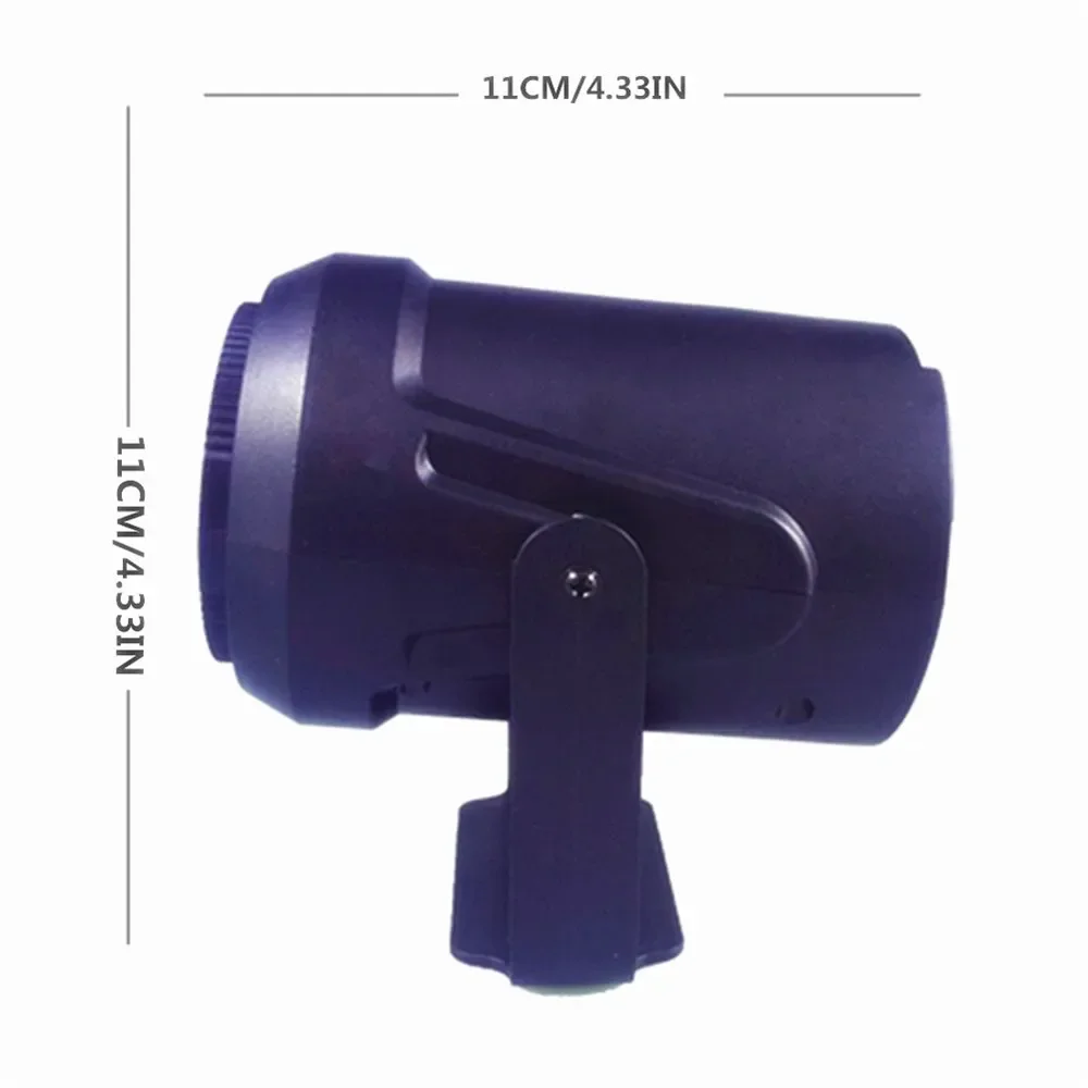 8W 16 Hoa Văn Laser Đèn LED Pha Chiếu Đèn Giáng Sinh Siêu Sáng Máy Chiếu Ngoài Trời Trong Nhà Đảng Vườn Trang Trí Phòng Đèn