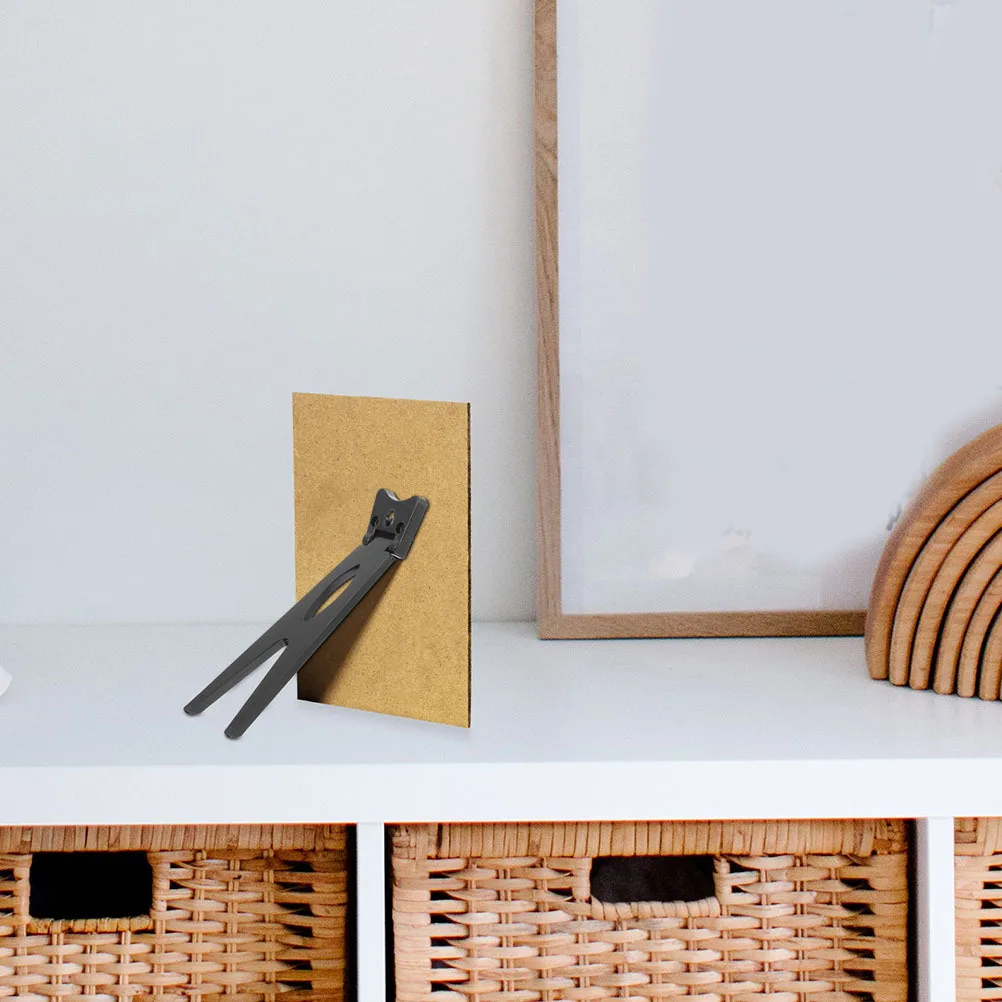 12Pcs Plastic Photo Frame Back Support Stand Easel Durable Foldable Holder for Picture Frames Picture Frame Easel Back Support