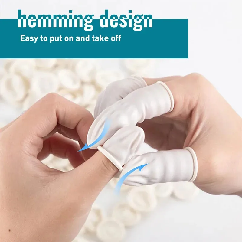 Sterile Disposable Powder Free Industrial Electronic Latex Fingertips Protector Gloves Watch Repair Tool for Watchmaker Kit