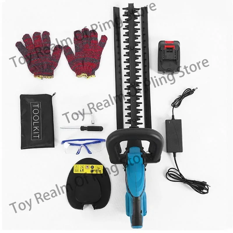 Electric Hedge Trimmer Household Fence Garden Pruning Saw Rechargeable Cordless Grass Shear  Tool