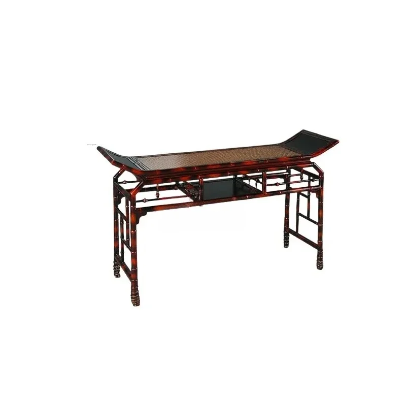 Yjq New Chinese Style Hallway a Long Narrow Table Altar Incense Burner Table Home Middle Hall Wall