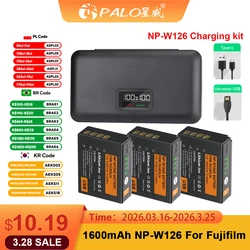 NP-W126S NP-W126 NP W126 USB Battery With Storage Case Charger for Fujifilm Fuji XT20 XT3 XPro1 Pro2 X-Pro1 X-T1 XT1 HS30EXR