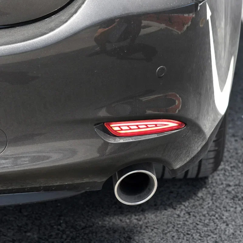 

Автомобильные светодиодные задние фонари, задний фонарь для Mazda 6 Atenza 2019 2020, задние фонари, стоп-сигнал, задний отражатель, противотуманные фары