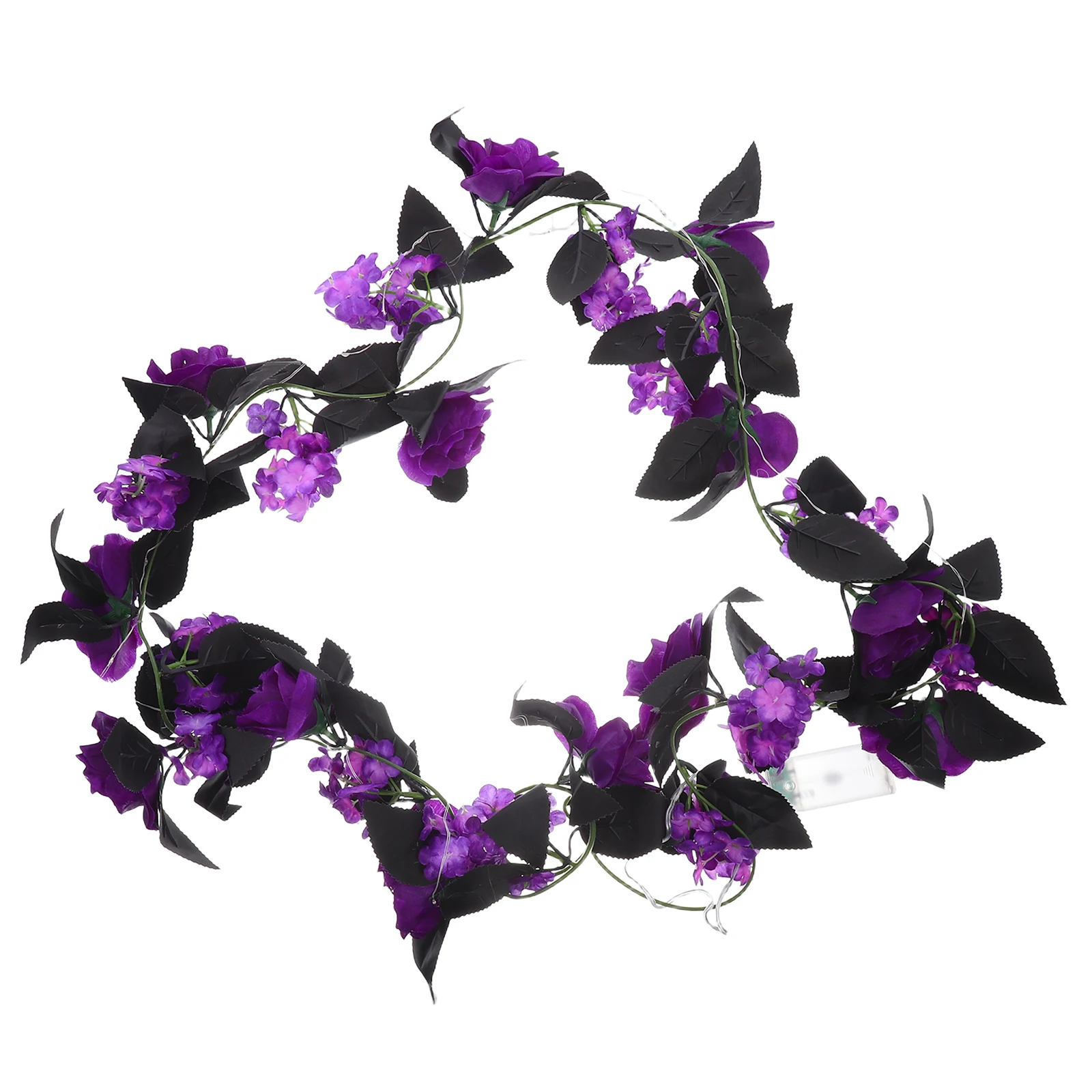 

Glowing Rose Cane LED Fairy Lights Floral Simulation Flower Vine Decorative Garland Fake Vines with Garlands for Decoration