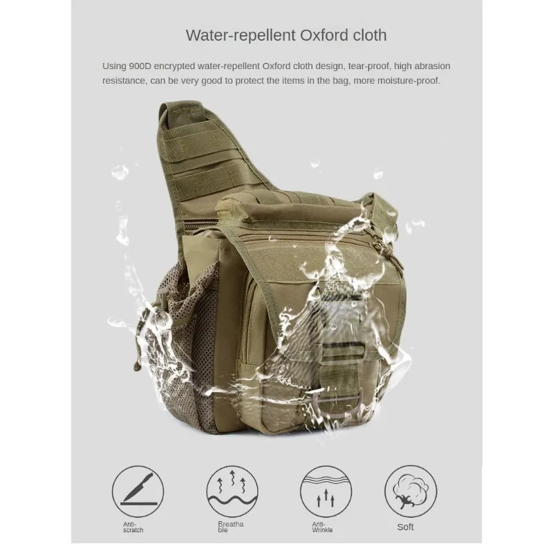 Outdoor sports shoulder bag Hunting Hiking camping Hiking Hiking Tactics crossbody bag