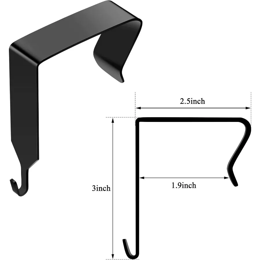 فوق الباب هوك لوحة جدار معدني مقصورة صورة فوق الباب شماعات للملابس مرآة السنانير مكتب مكعب السبورة شنق